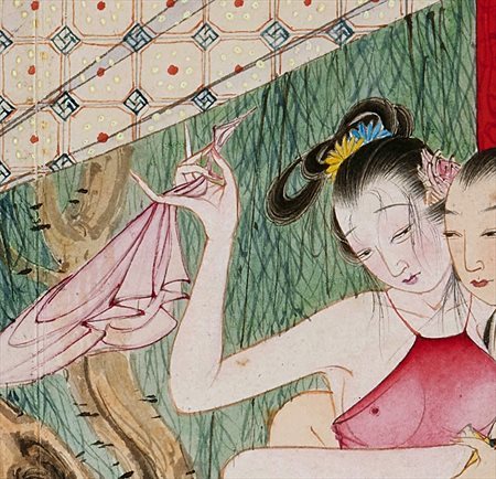 阳朔县-迫于无奈胡也佛画出《金瓶梅秘戏图》，却因此成名，其绘画价值不可估量